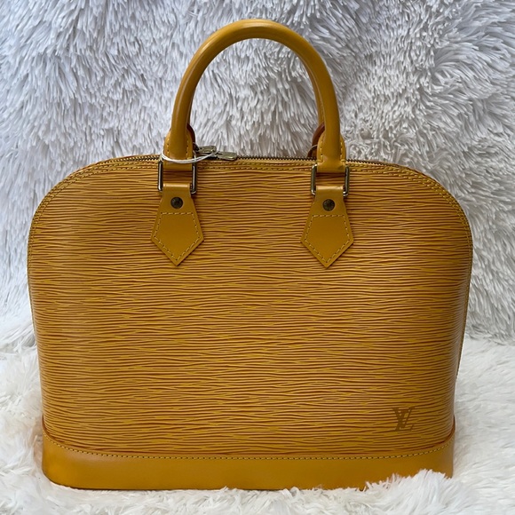 LOUIS VUITTON EPI ALMA PM CITRON AR0947 ‼️FINAL DROP‼️ - Picture 1 of 16